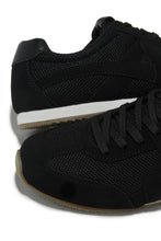 Load image into Gallery viewer, Downtown Stroll Lace Up Sneakers - Black