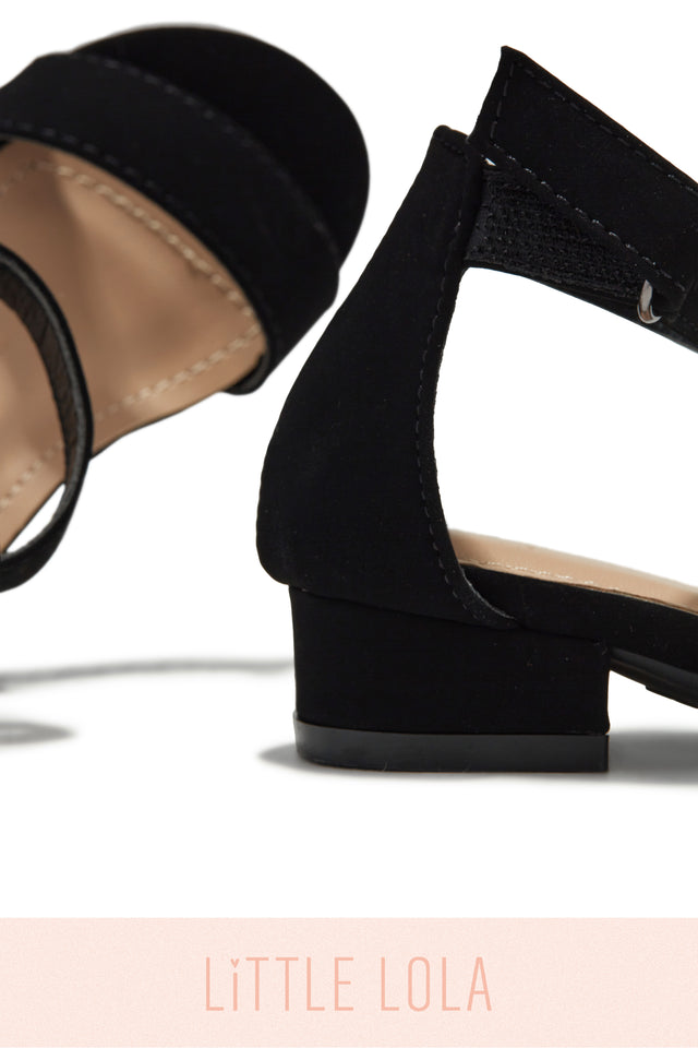 Load image into Gallery viewer, Black Mini Chunky Heels