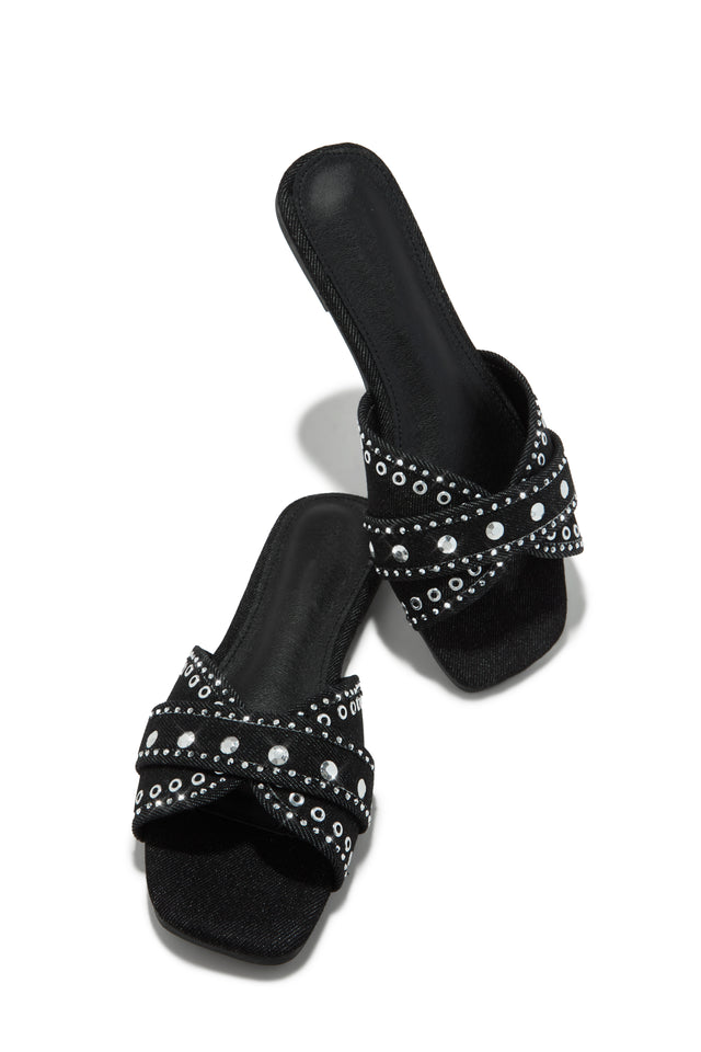 Load image into Gallery viewer, Aya Slip On Sandals - Light Denim