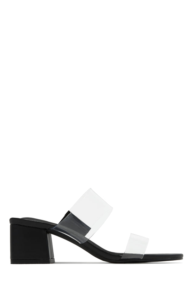 Load image into Gallery viewer, Clear Black Shoes