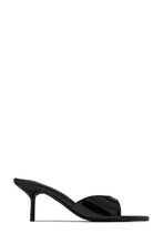 Load image into Gallery viewer, Myra Mid Heel Mules - Black