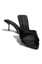 Load image into Gallery viewer, Myra Mid Heel Mules - Black