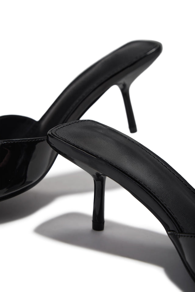 Load image into Gallery viewer, Myra Mid Heel Mules - Black