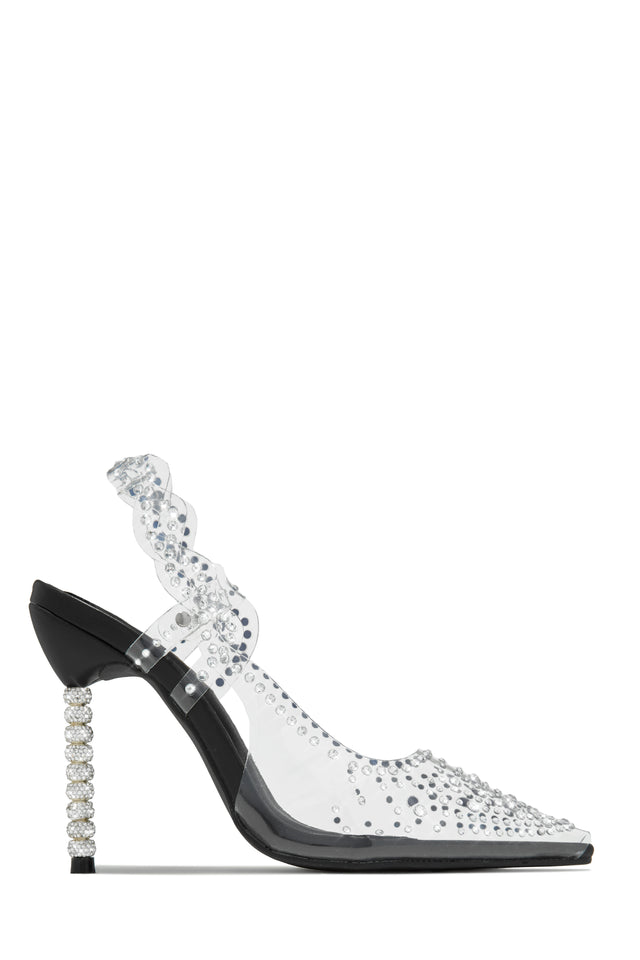 Load image into Gallery viewer, Gianella Embellished Slingback Pump Heels - Pink