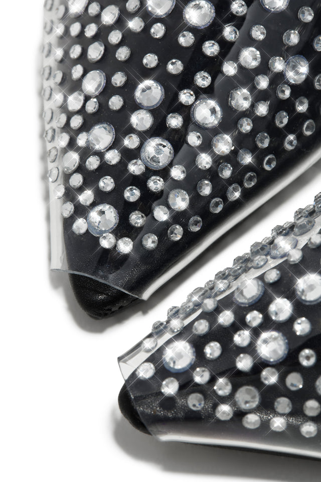 Load image into Gallery viewer, Gianella Embellished Slingback Pump Heels - Black