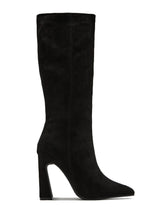 Load image into Gallery viewer, Stella Knee High Heel Boots - Black