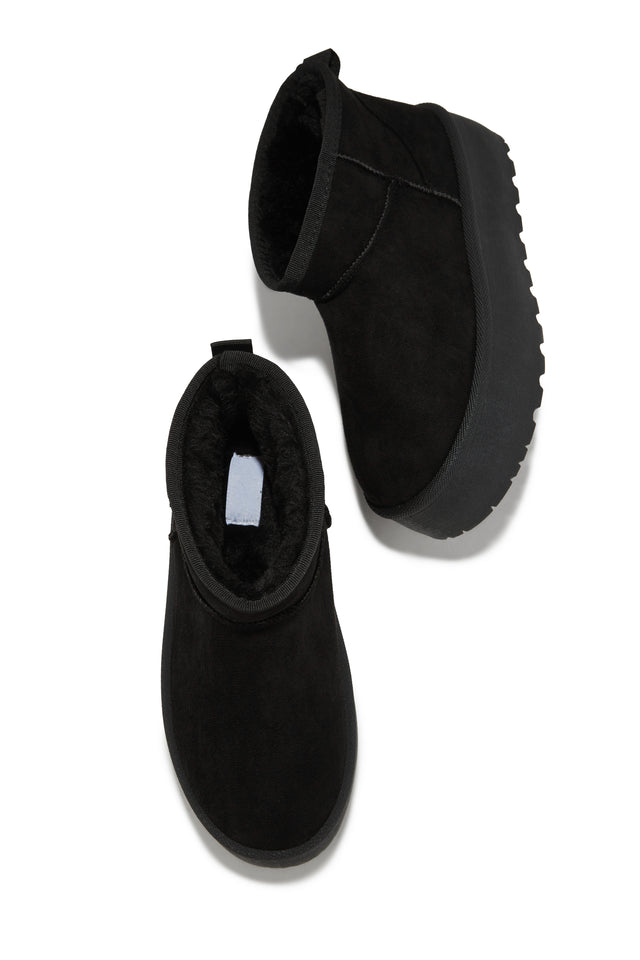 Load image into Gallery viewer, Willow Platform Ankle Boots - Black