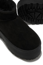 Load image into Gallery viewer, Willow Platform Ankle Boots - Black