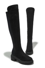 Load image into Gallery viewer, Zerah Over The Knee Boots - Black