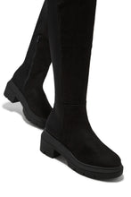 Load image into Gallery viewer, Zerah Over The Knee Boots - Black