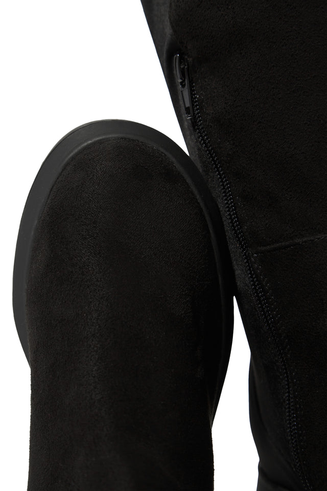 Load image into Gallery viewer, Zerah Over The Knee Boots - Black
