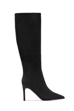 Load image into Gallery viewer, Daniella Below The Knee Heel Boots - Black