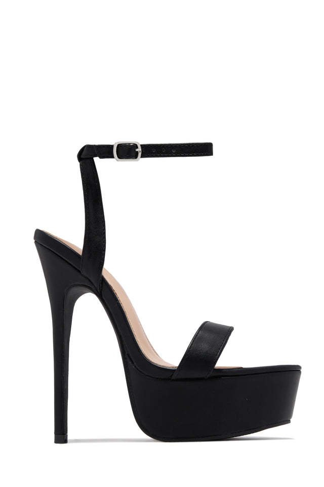 Load image into Gallery viewer, Your Temptation Platform High Heels - Black