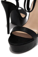 Load image into Gallery viewer, Your Temptation Platform High Heels - Black