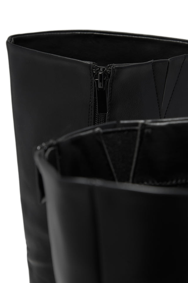Load image into Gallery viewer, Paula Block Heel Boots - Black