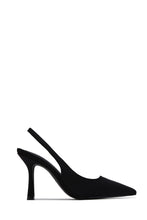 Load image into Gallery viewer, Cari Slingback Pumps - Black