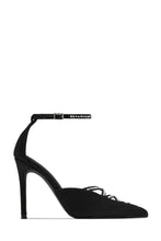 Load image into Gallery viewer, Tanalee Embellished High Heel Pumps - Black