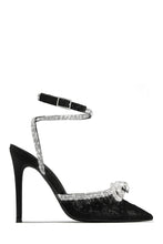 Load image into Gallery viewer, Kara Embellished Pumps - Silver