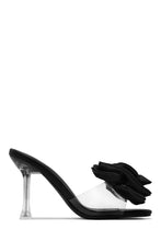 Load image into Gallery viewer, Jardine Floral Single Sole Mules - Black