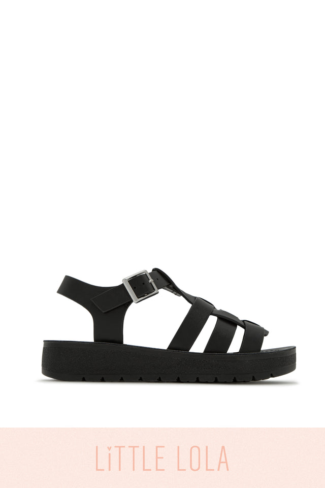 Load image into Gallery viewer, Summer Vacation Kids Flat Sandals - Tan