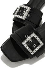 Load image into Gallery viewer, Square Toe Embellished Summer Sandals