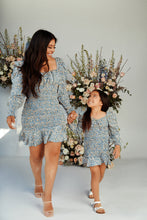 Load image into Gallery viewer, Lucy Long Sleeve Mini Dress - Blue