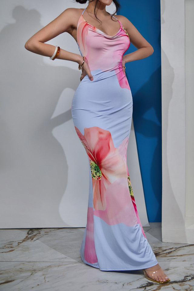 Load image into Gallery viewer, Lillia Maxi Dress - Blue