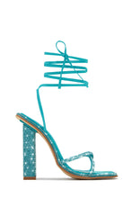 Load image into Gallery viewer, Aqua High Heels