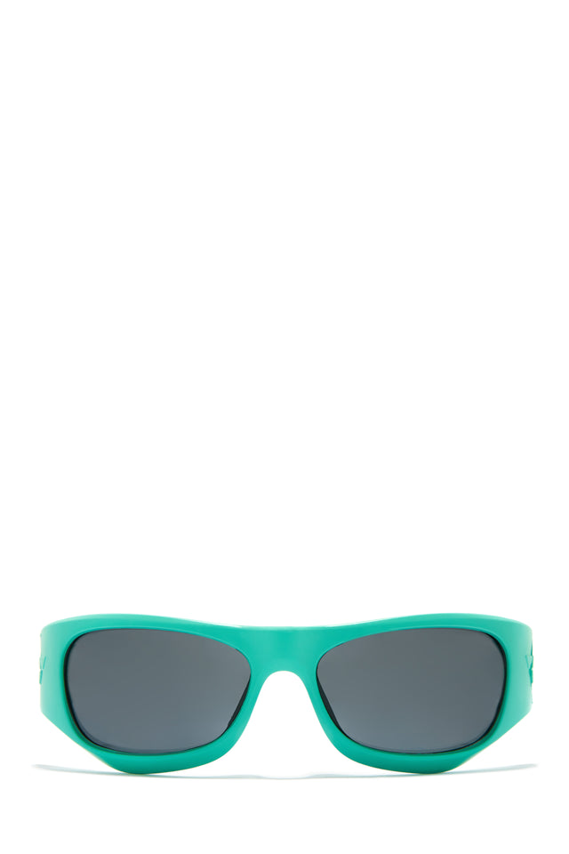 Load image into Gallery viewer, Kyata Oversized Sunglasses - Blue