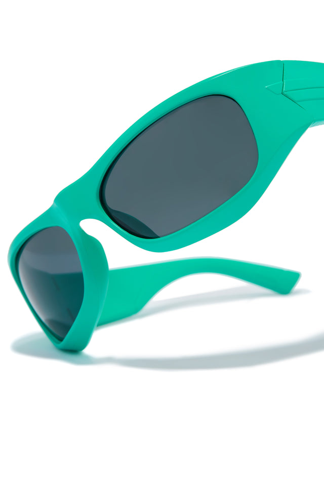 Load image into Gallery viewer, Kyata Oversized Sunglasses - Blue