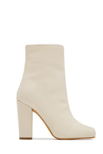 Load image into Gallery viewer, Alura Toe Split Block Heel Ankle Boots - Gold