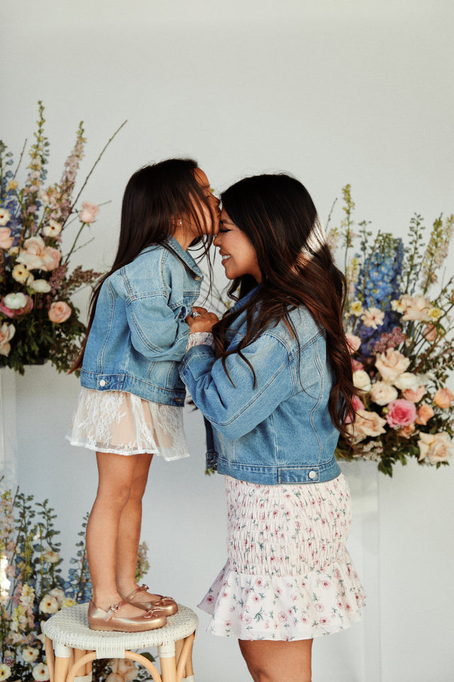 Load image into Gallery viewer, Mother Daughter Denim Jackets