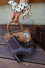 Load image into Gallery viewer, Brooklyn Block Heel Ankle Boots - Brown