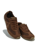 Load image into Gallery viewer, Downtown Stroll Lace Up Sneakers - Brown
