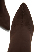 Load image into Gallery viewer, Trin Pointed Toe Ankle Boots - Brown