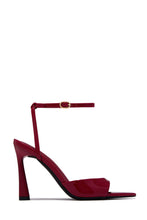 Load image into Gallery viewer, Azani Mary Jane Strap Heels - Red