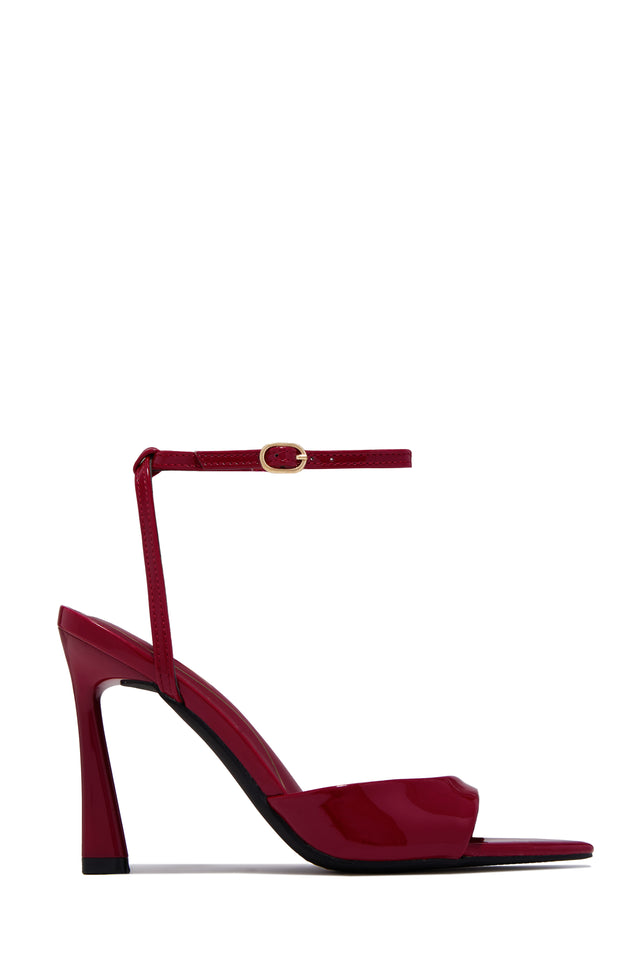 Load image into Gallery viewer, Azani Mary Jane Strap Heels - Red