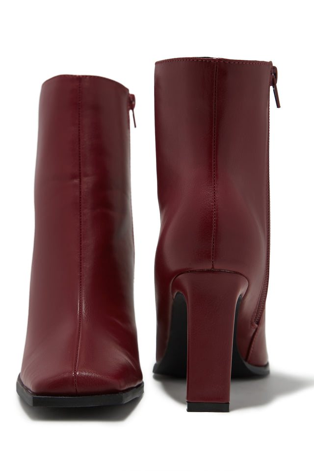 Load image into Gallery viewer, Laylah Ankle Boots - Cherry