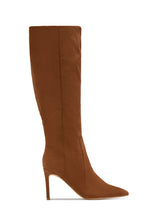 Load image into Gallery viewer, Daniella Below The Knee Heel Boots - Chestnut