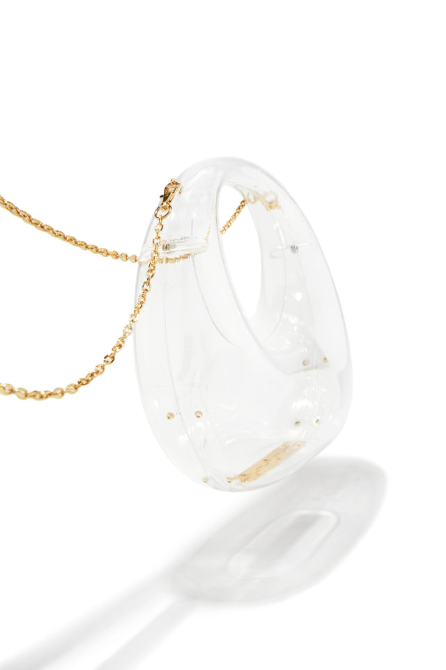 Load image into Gallery viewer, Clear Acrylic Crossbody Bag