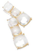 Load image into Gallery viewer, Clear Dangle Earring