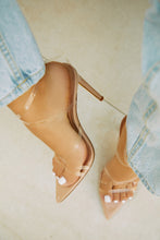 Load image into Gallery viewer, Gossip Girl Strappy High Heels - Clear