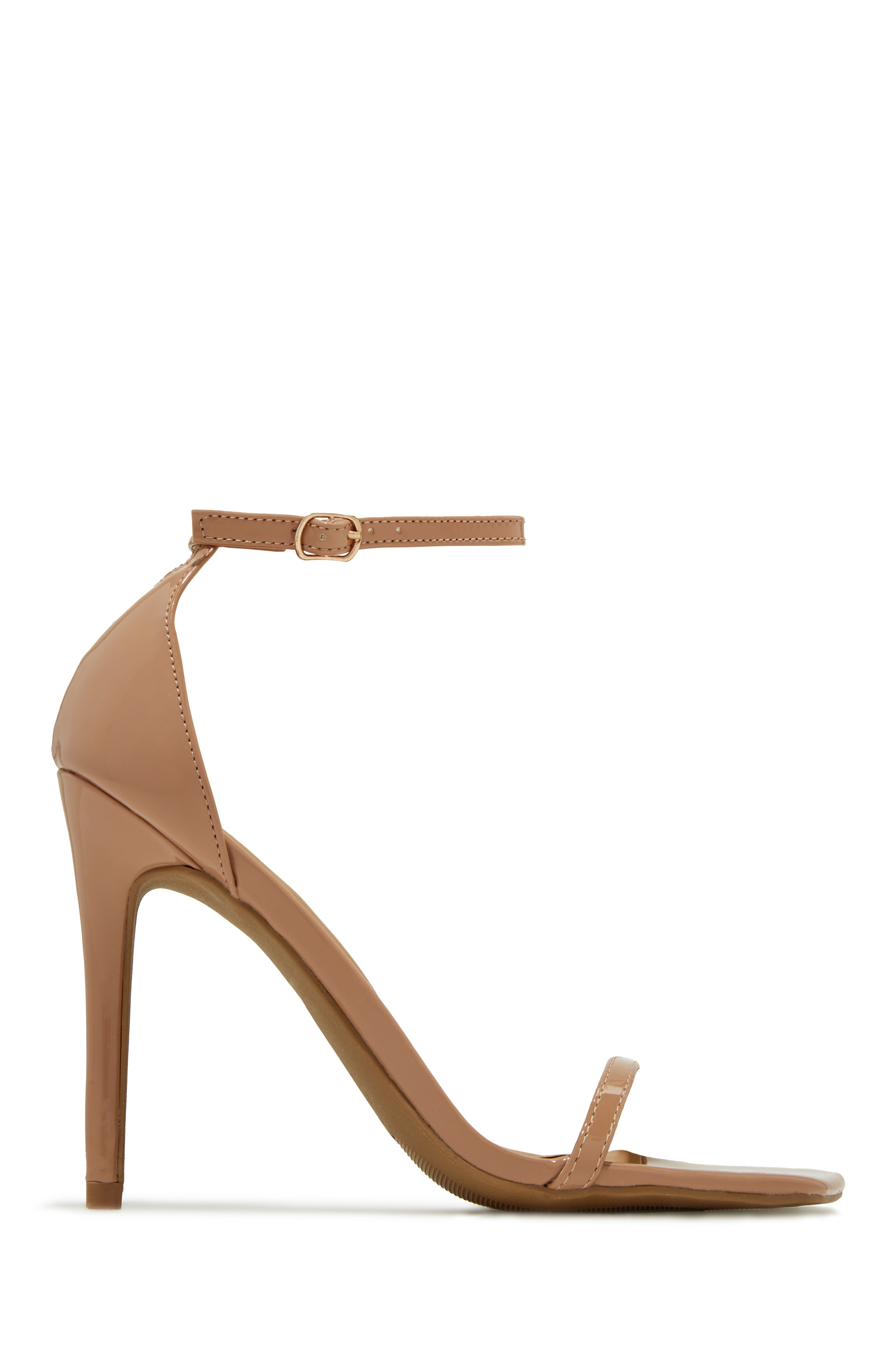 Miss Lola Celebrate Life Dark Nude Single Sole High Heels MISS LOLA