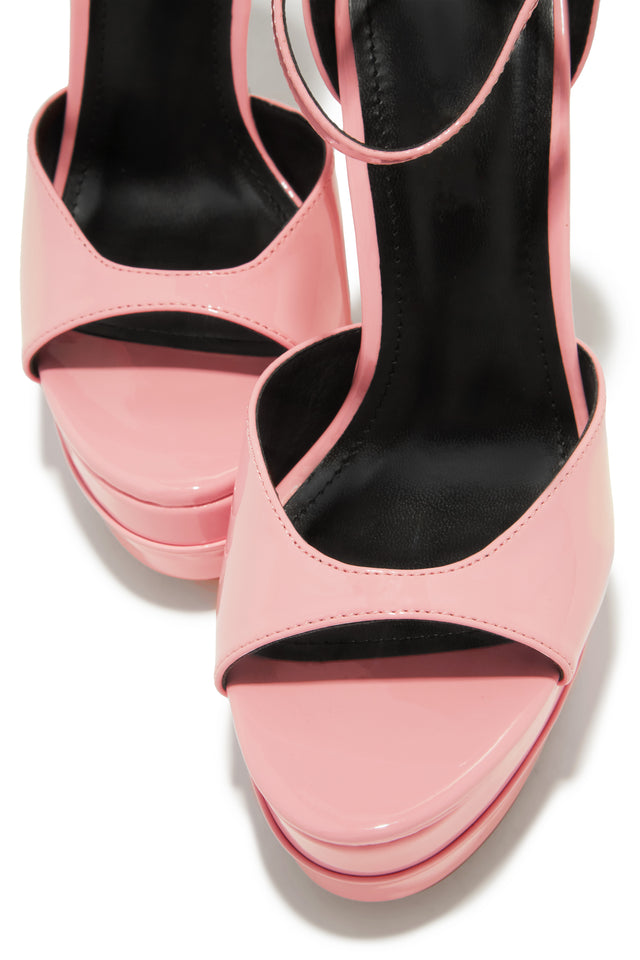 Load image into Gallery viewer, Delilah Platform High Heels - Pink
