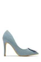 Load image into Gallery viewer, Denim High Heel Pumps
