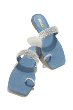 Load image into Gallery viewer, Cabana Beach Embellished Slip On Sandals - Gold