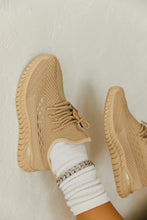 Load image into Gallery viewer, Determined Lace Up Sneakers - Nude