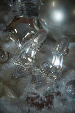 Load image into Gallery viewer, Elina Embellished Ankle Strap Pumps - Silver