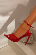 Load image into Gallery viewer, Eliyah Single Sole High Heels - Red