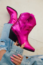 Load image into Gallery viewer, Festival Playlist Cowgirl Boots - Pink